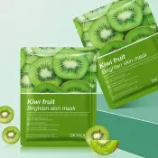2 pc Bioaqua Natural Fruit Plant Facial Sheets Mask 